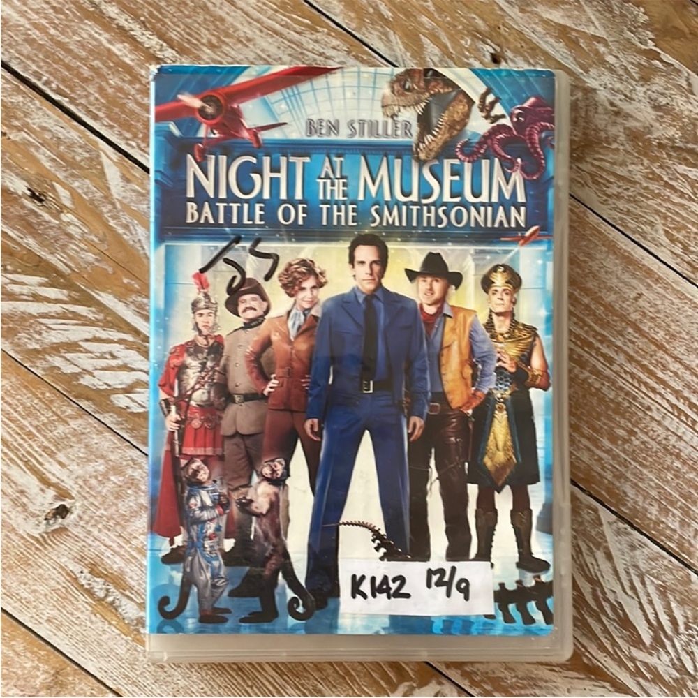 3/$15 u pick dvds📀or 1 for $9~ 🦖Night at the Museum, Battle of the Smithsonian